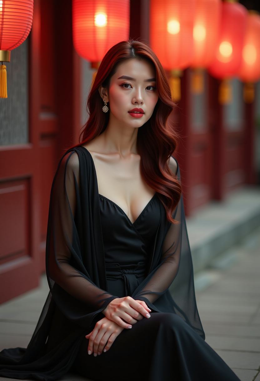 夜宴残灯